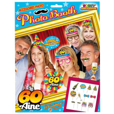 Pack 12 Accessoires Photo Booth chic anniversaire