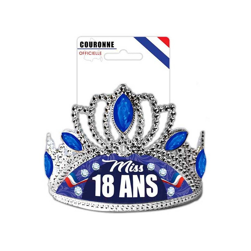 copy of Chapeau Anniversaire Girly Miss 18Ans