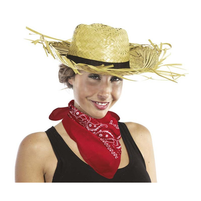 Bandana Cowboy Rouge - accessoire de cowboy