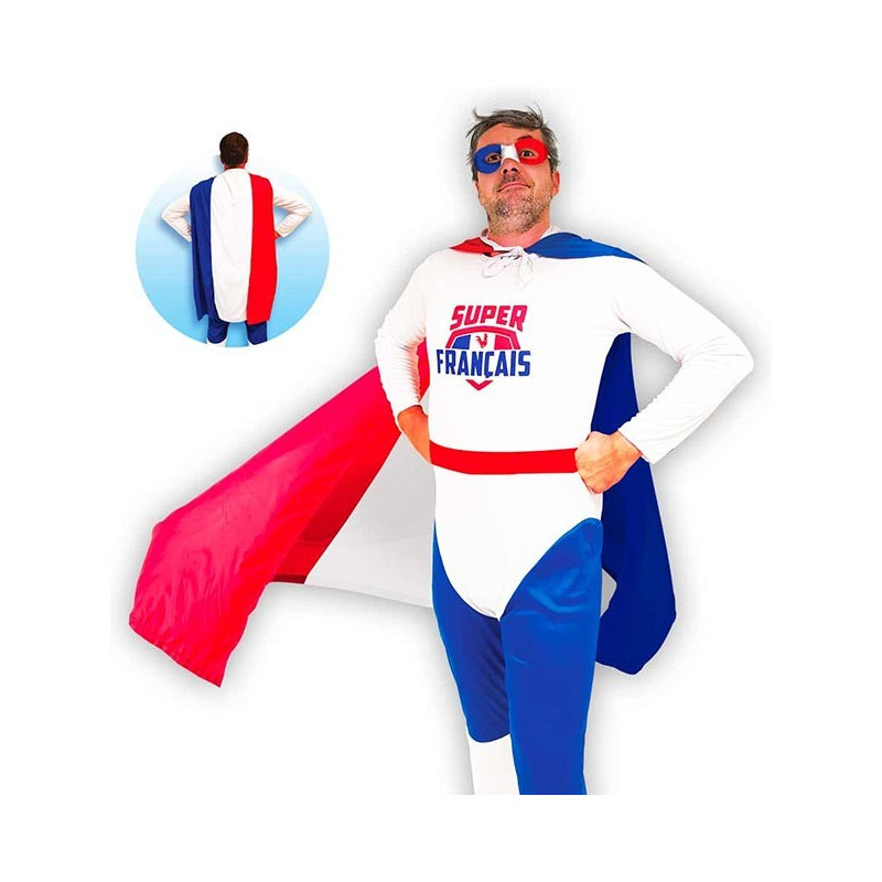 BikaWay Kit Supporter France - 7 Accessoires - Déguisement Corporelle -  Effigie Equipe de France - Événement Sportifs - Festivals - Fêtes -  Encourager Votre Pays - Soutenez Les Bleus (Bleu) : : Sports et  Loisirs