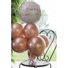 Poids ballon hélium rose gold 35 g : Deguise-toi, achat de Decoration /  Animation