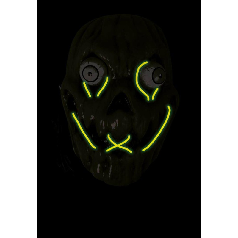 Masque Halloween Citrouille Lumineux et sonore - La Grande Récré