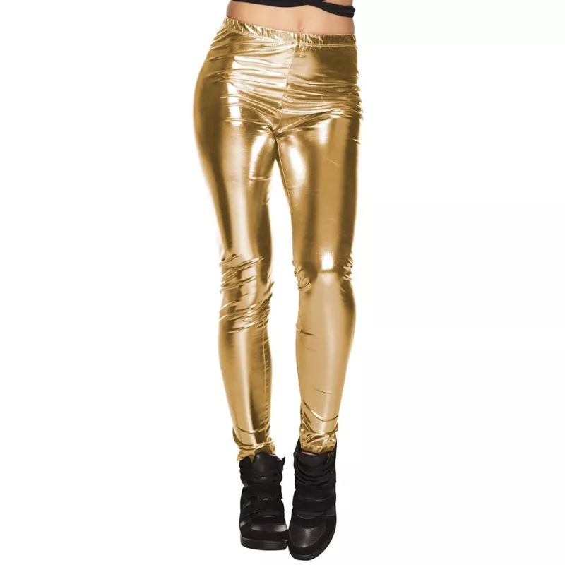 Legging Stretch Dore Femme Tralala Fetes