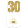 Livre d'or âge 30 ans pour anniversaire