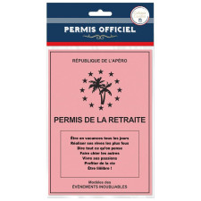 Carte permis retraite