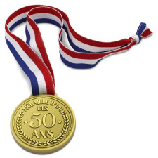 Médaille anniversaire 50 ans