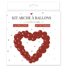 Arche ballon coeur