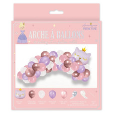 Kit arche de ballons princesse